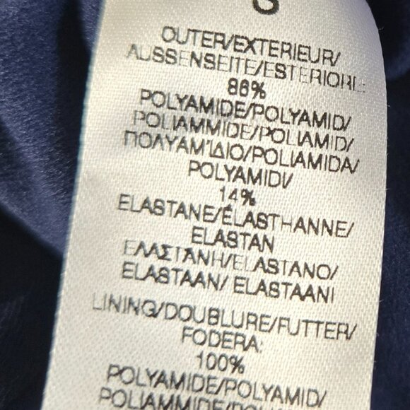 Paul Smith Sz Small Womens Round-Neck Striped One Piece SwimSuit - Picture 2 of 4